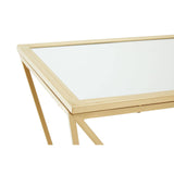 Farran Gold Finish Round Console Table