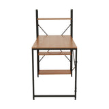 Laxton Red Pomelo Desk With Shelves