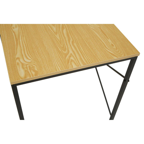 Laxton Light Yellow Desk With Shelves