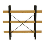 Laxton 3 Tier Light Yellow Shelf Unit