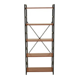 Laxton 5 Tier Red Pomelo Shelf Unit