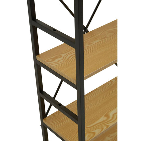 Laxton 5 Tier Light Yellow Shelf Unit