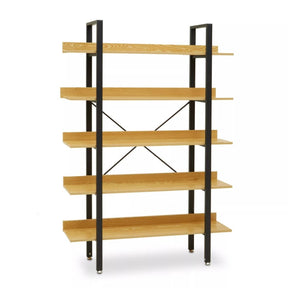 Laxton 5 Tier Light Yellow Shelf Unit