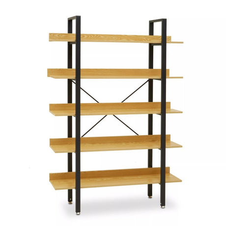 Laxton 5 Tier Light Yellow Shelf Unit