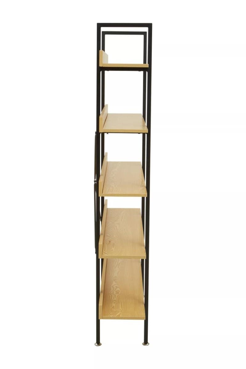 Laxton 5 Tier Light Yellow Shelf Unit