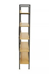 Laxton 5 Tier Light Yellow Shelf Unit