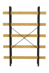 Laxton 5 Tier Light Yellow Shelf Unit