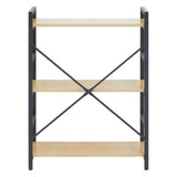Laxton 3 Tiered Light Yellow Shelf Unit