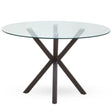 Salford Dining Table With Black Wood Legs