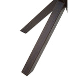 Salford Dining Table With Black Wood Legs