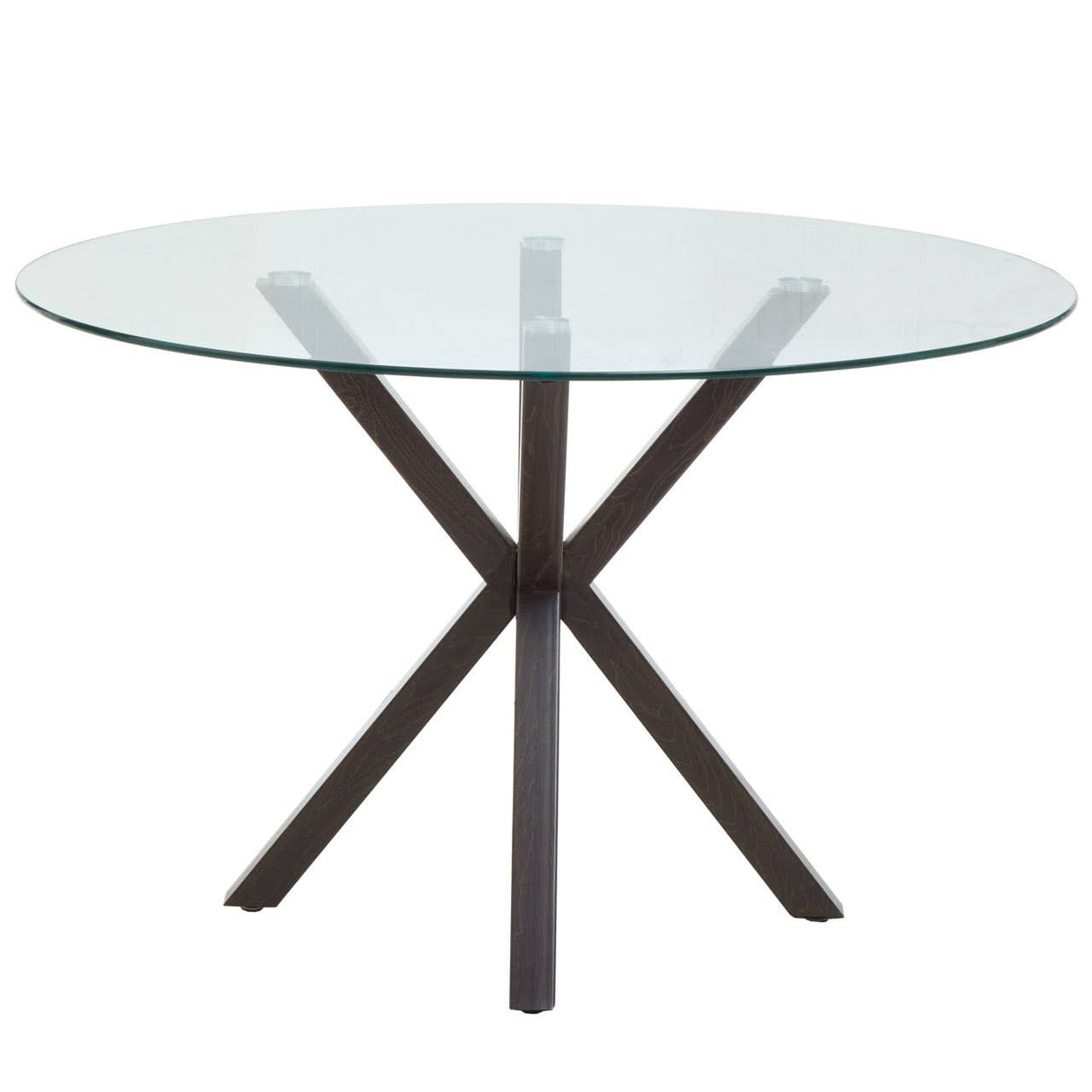 Salford Dining Table With Black Wood Legs