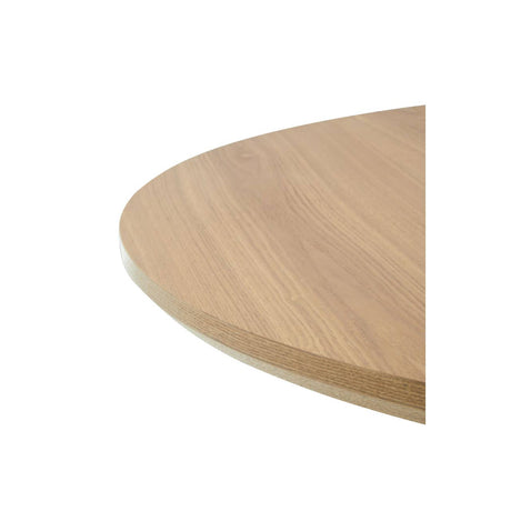 Salford Dining Table With Black Powder Legs