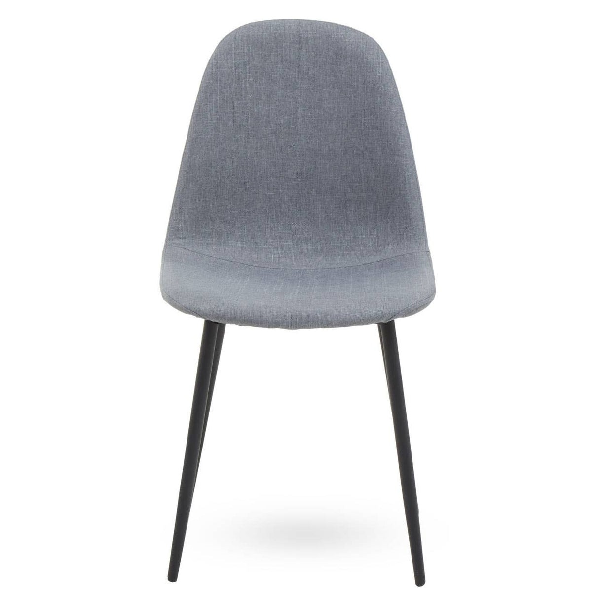 Elegant Grey Upholstered Dining Chair