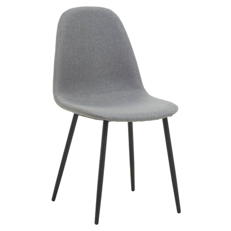 Salford Mink Fabric Dining Chair