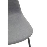 Salford Mink Fabric Dining Chair