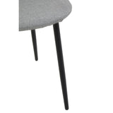 Salford Mink Fabric Dining Chair