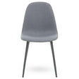 Salford Dining Chair With Grey Powder Legs