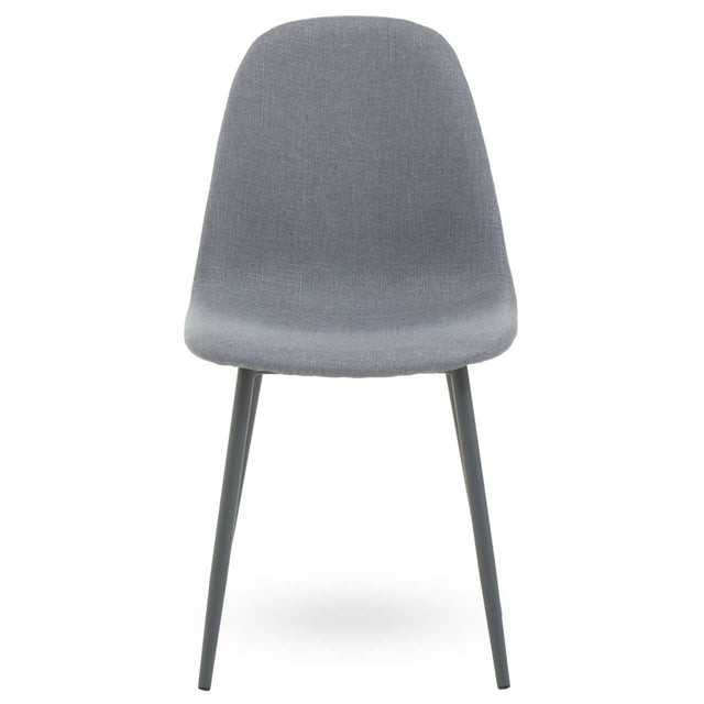 Salford Dining Chair With Grey Powder Legs