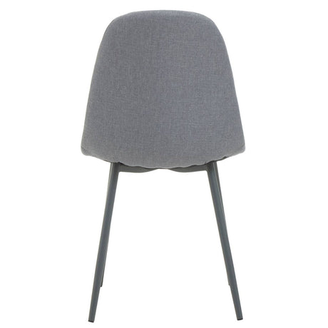 Salford Dining Chair With Grey Powder Legs