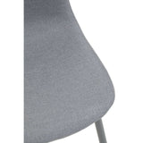 Salford Dining Chair With Grey Powder Legs