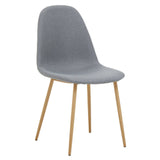Ash Wood Leg Dining Chair in Salford Design