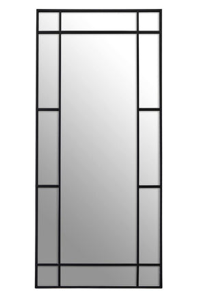 Tiana Floor Standing Mirror Black Frame