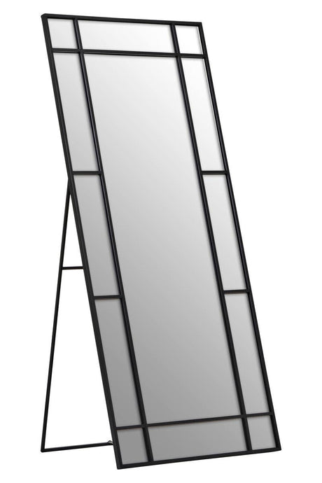 Tiana Floor Standing Mirror Black Frame