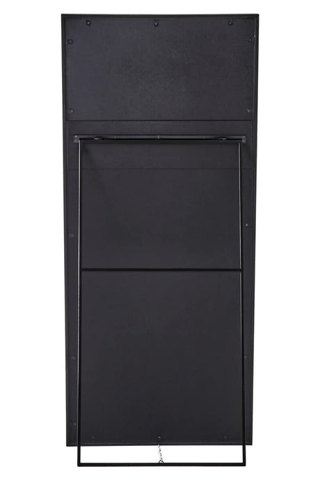 Tiana Floor Standing Mirror Black Frame