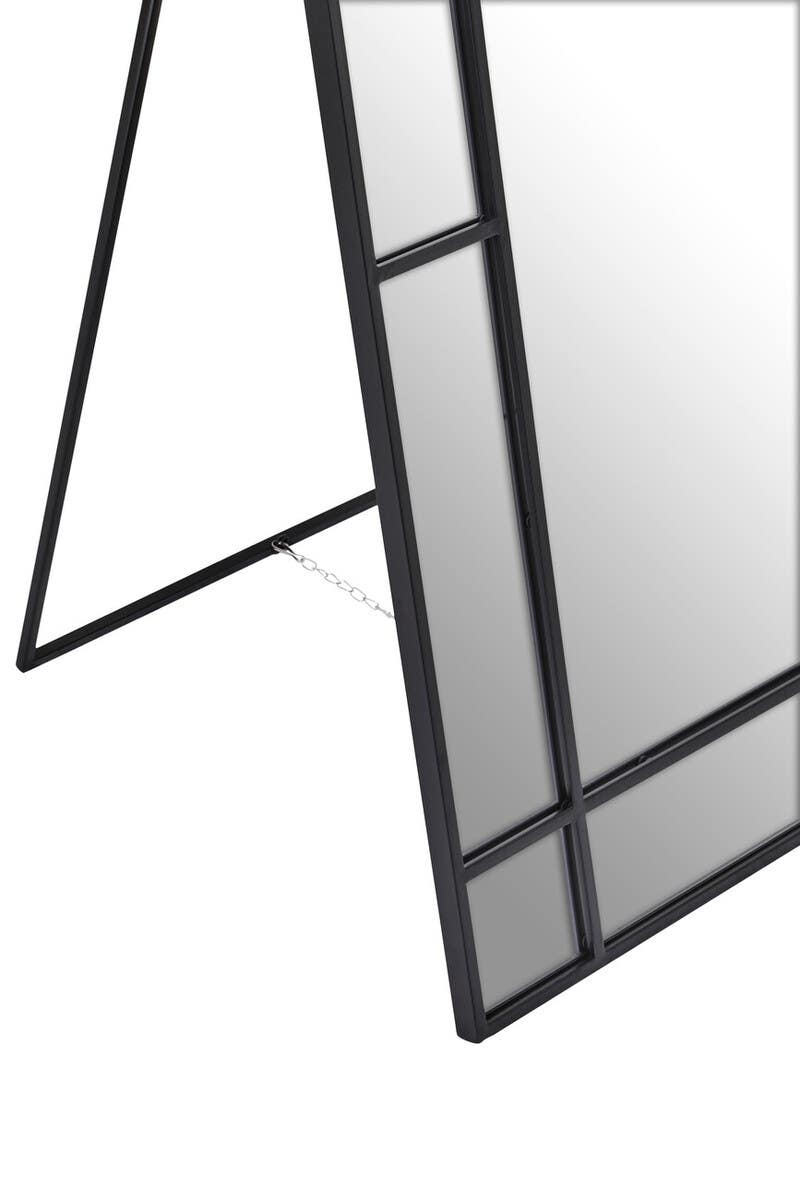 Tiana Floor Standing Mirror Black Frame