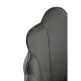 Tian Grey Velvet Chair