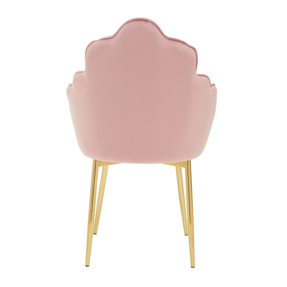 Tian Pink Velvet Dining Chair