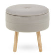 Ivy Mink Velvet Stool