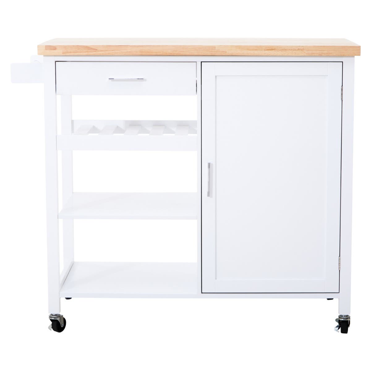 Frankfurt White Kitchen Trolley