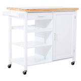 Frankfurt White Kitchen Trolley