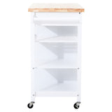 Frankfurt White Kitchen Trolley