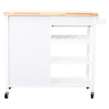 Frankfurt White Kitchen Trolley