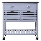 Frankfurt Grey Kitchen Trolley