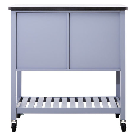 Frankfurt Grey Kitchen Trolley