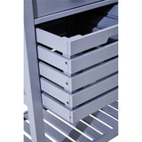 Frankfurt Grey Kitchen Trolley