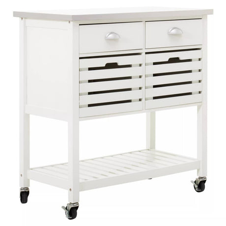 Frankfurt Cream Kitchen Trolley