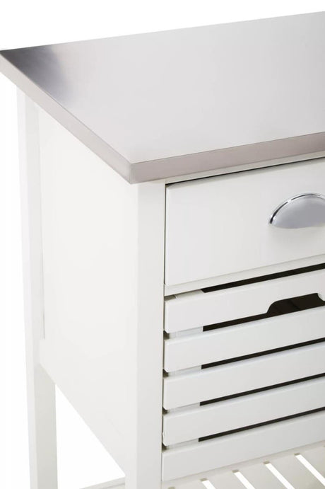 Frankfurt Cream Kitchen Trolley