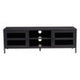 Acier Two Door Black Media Unit