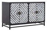 Lombok Four Door internal shelf storage Sideboard