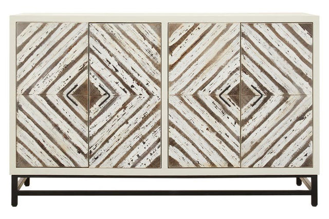 Lombok Wood Pattern door Sideboard