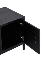 Lombok Black Frame Media Unit