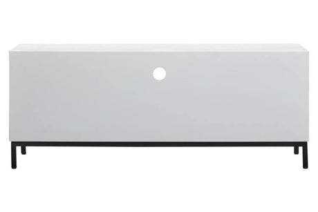 Lombok White Frame Media Unit