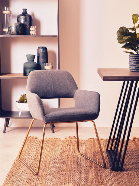 Stockholm Grey Dining Chair
