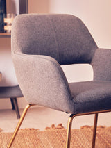 Stockholm Grey Dining Chair