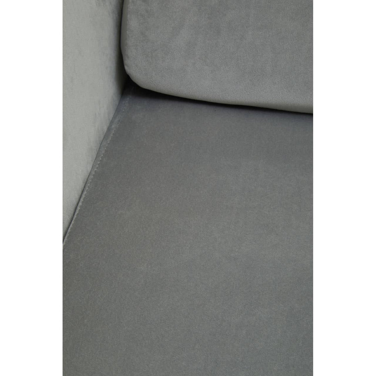 Stockholm Grey Velvet Armchair
