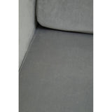 Stockholm Grey Velvet Armchair
